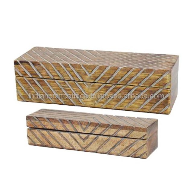 Wooden antique wine Bottle Box / Mango Wood wine Bottle Box / Old Wooden Box for wine Bottle Packing