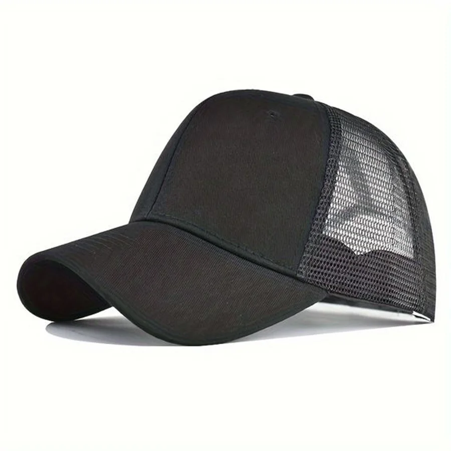 2024 Oem Custom Fashion 5 Panel High Quality Curved Embroidery Custom Logo Mesh Snap Back Cotton Trucker Hat