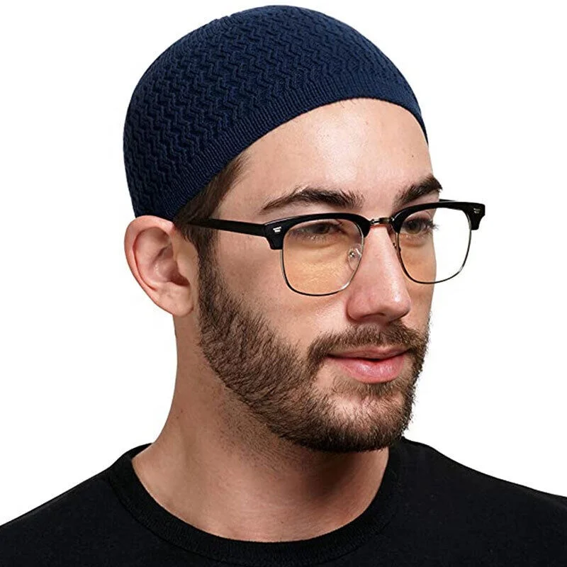Top Exporter Islamic Hat Muslim Prayer Mosque Hat Comfortable Head Wear Best Quality Wholesale New Design Cap For Men From BD