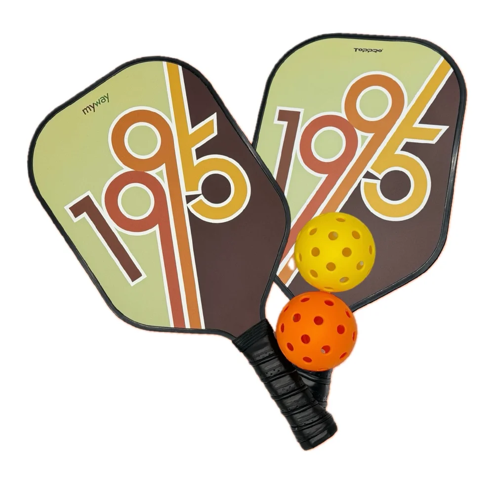 Carbon Fiber Pickle Ball Racket Maximum Speed with High Grit & Spin