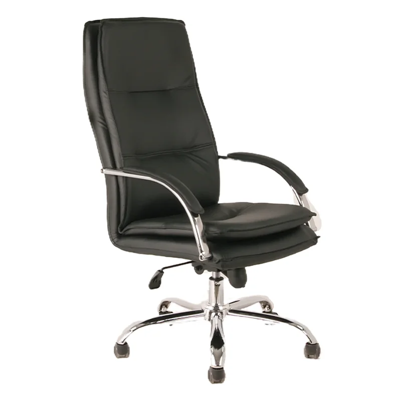 Ergonomic High-Back PU Leather Swivel Modern Office Chair