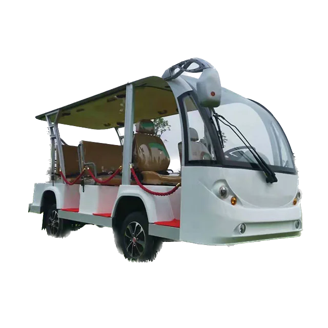 8 Seat Enclosed Luxury Four Wheeler Mini Tourist Bus Sightseeing Car toure house car street legal golf cart