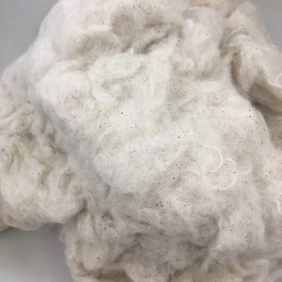 100% cotton fiber waste from spinning mills card fly cotton waste lickerin waste _ Ms. Azura