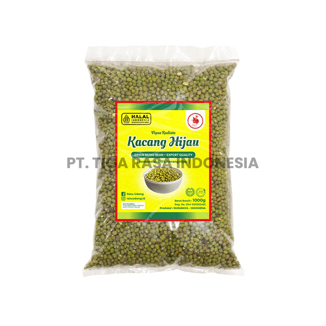 Unpolished Mung Beans Indonesia Green Mung Bean