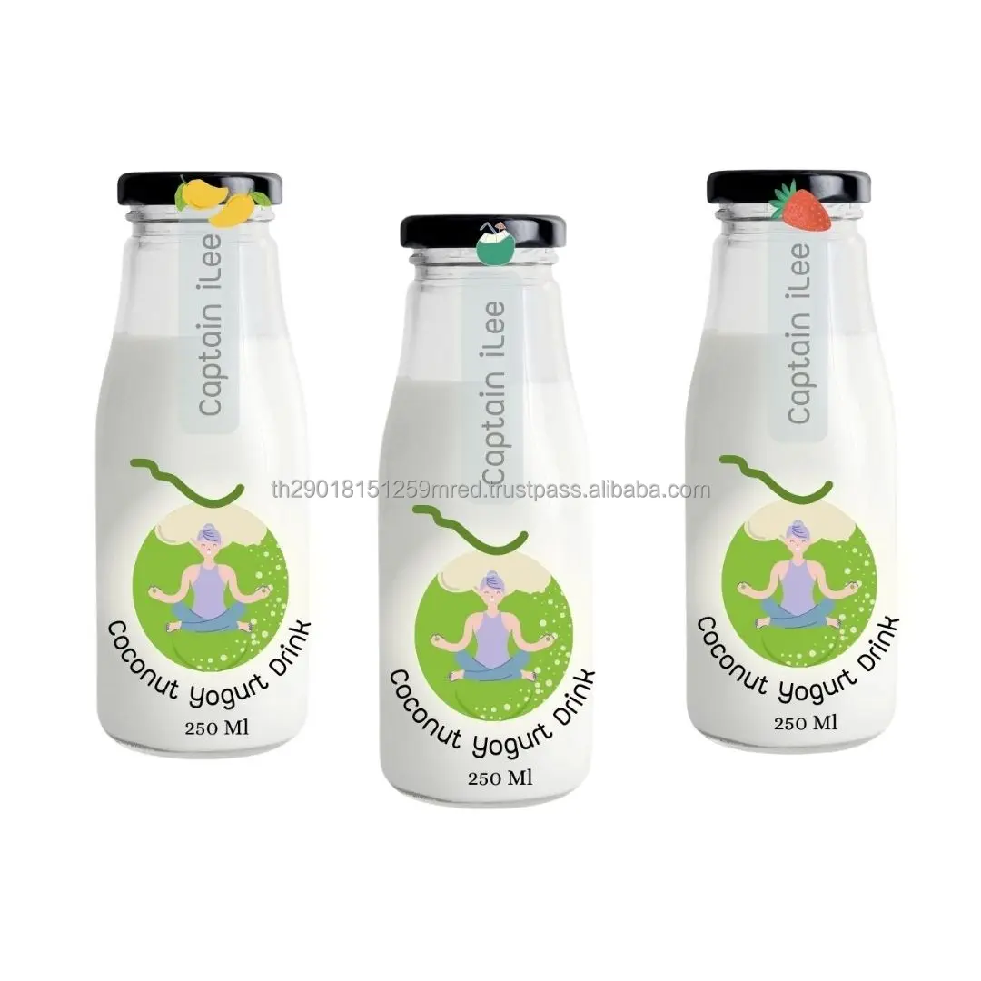 New Arrivals Coconut  with Mango Yogurt  Drink Fermented from Plant-Based Sterilized Products Vegan Type and Flavored Processing