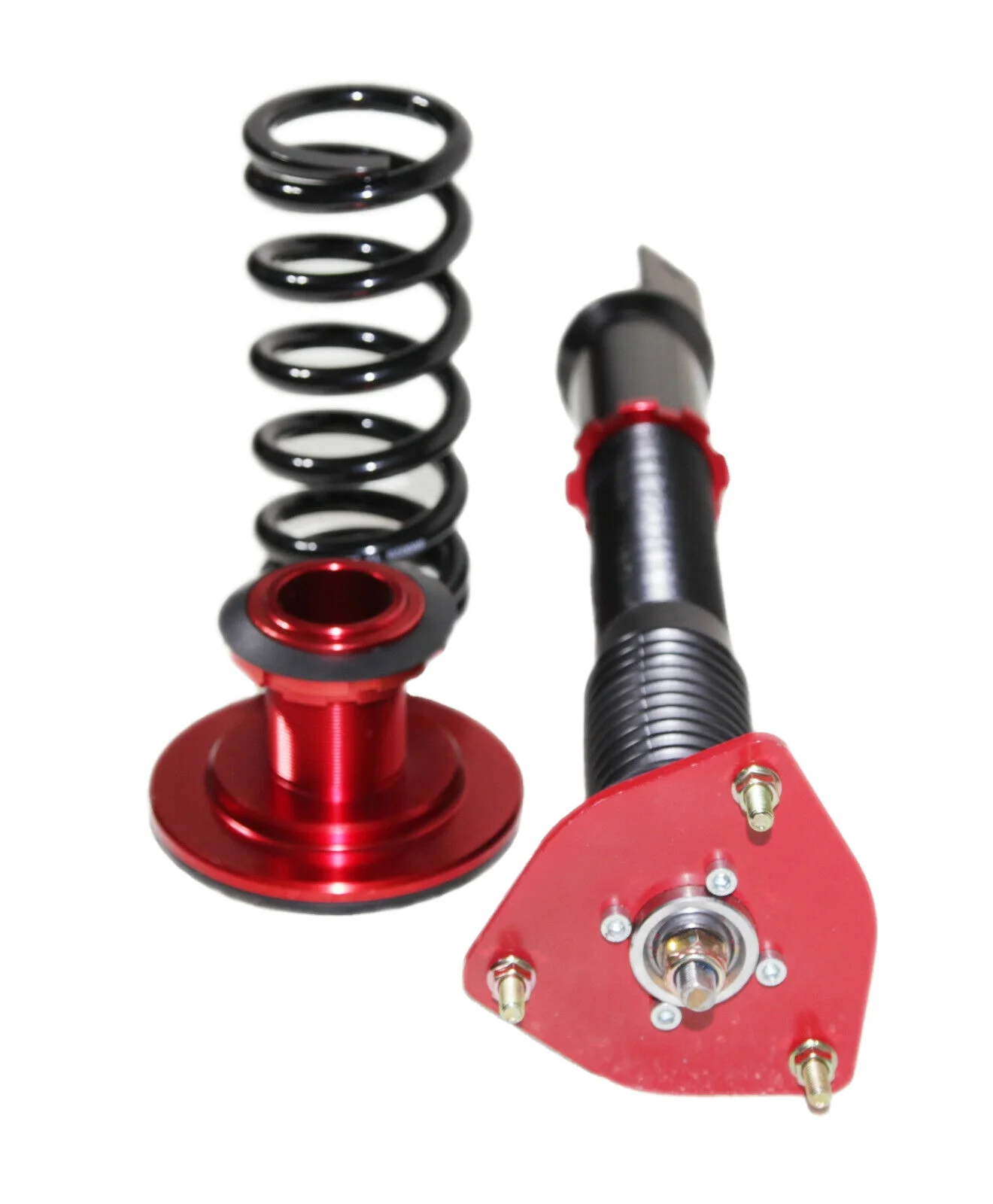 For 2003-2008 Nis*an 350Z Base Coupe 2D EMUSA Full Coilover Suspension RED