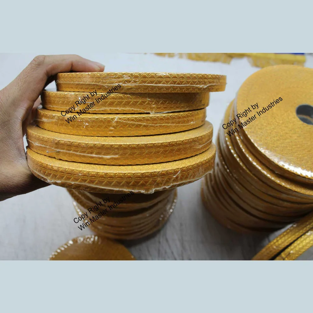 Braid Gold Mylar Lace 25mm Wide Ceremonial Braided Laces And Ribbons For Ceremonial Uniforms
