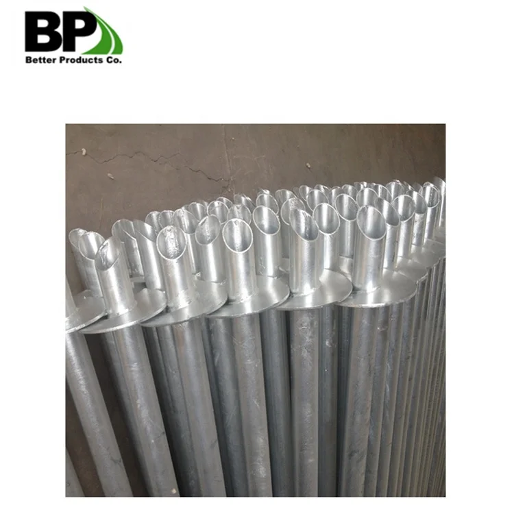 Round & Square Shaft Helical Piles screw pile