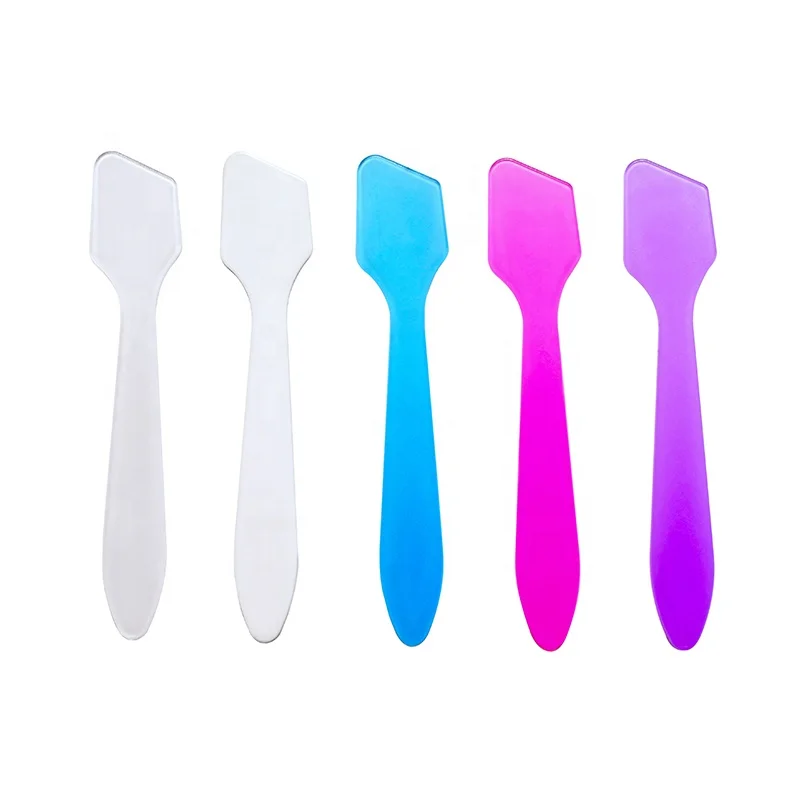 Small Personal Care Cosmetic Spoon Facial Plastic Cosmetic Spoon Spatula Spoon Lips Scrub