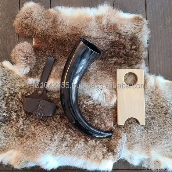 Супер сентябрьский Рог викингов чашки натуральный