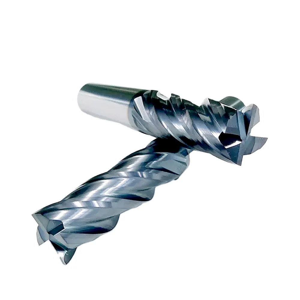 High Feed CNC Machinery Tool Square End Mills Cutter