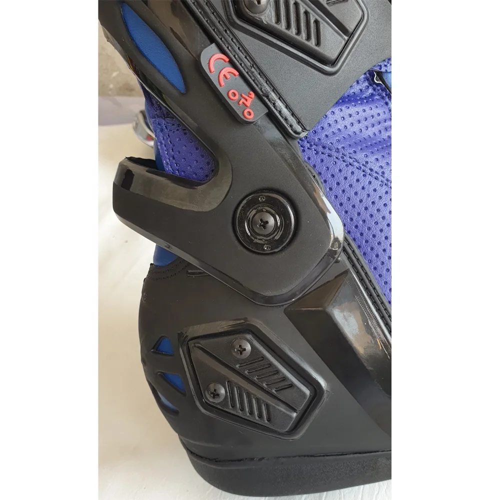 Top quality custom color Motorbike Genuine leather Racing boots Manufacturer and supplier Pakistan