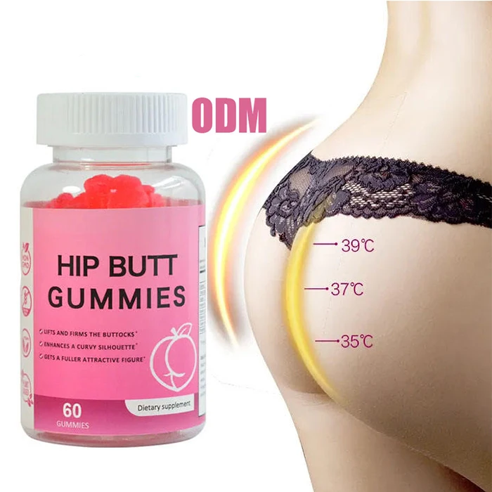 Butt Booster Booty BBL Gummy Enhancement Hip And Breast Enlargement Wholesale Big Butt Gummies