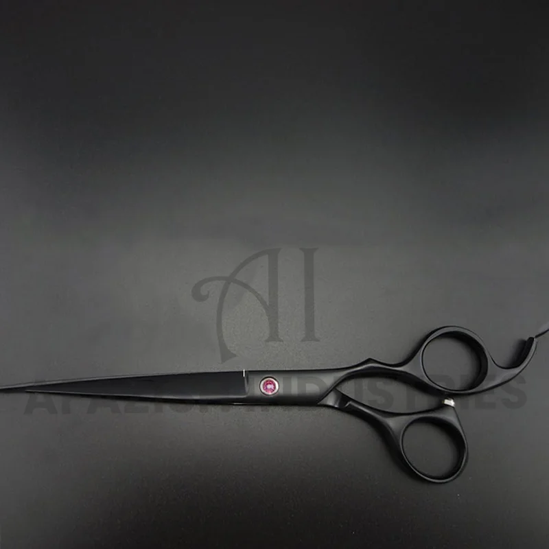 Wholesale Pet Grooming Hair Cutting Scissors with pouch for Multiple use Customized black Color and Size with Customized Packing