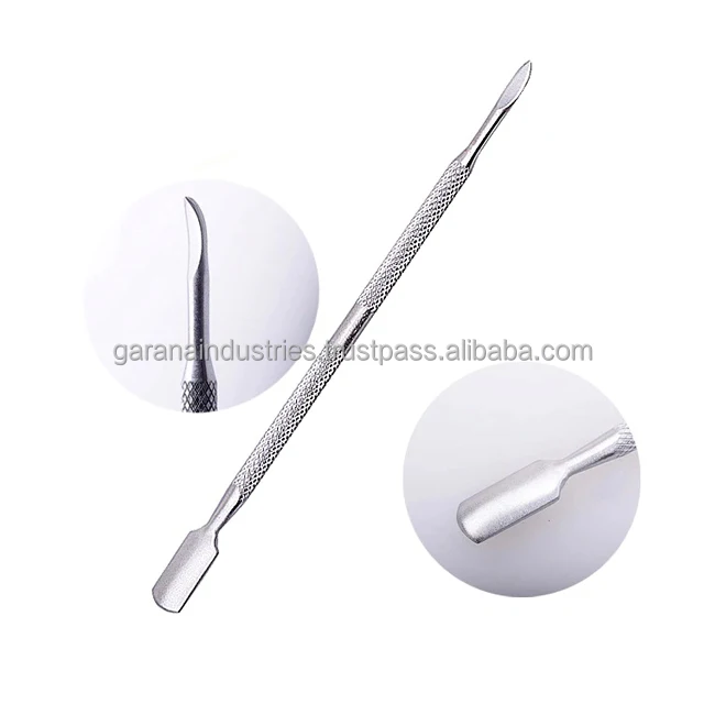  Маникюрный педикюрный очиститель для ногтей толкатель набор из 4 шт. нержавеющей стали Премиум-Качества пакистанского производства