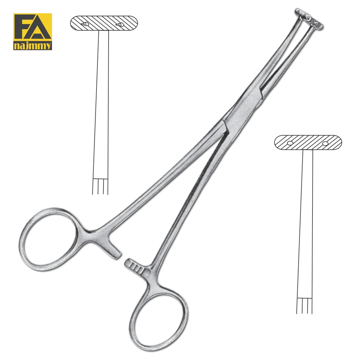 WILLET-MARTEL HAEMOSTATIC FORCEPS