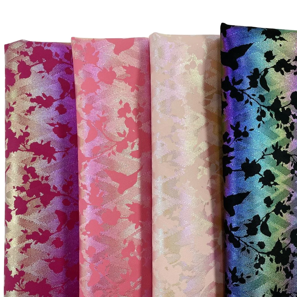Colorful PVC Leather Fabric Bird Flower Print Design Waterproof Rexine Fabric Sandal Shoes Handbags Furniture Craft Use Made