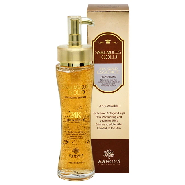 Eshumi Snailmucus Gold Revitalizing EssenceKorean cosmetics Your skin deserves the best—choose wisely Korean beauty