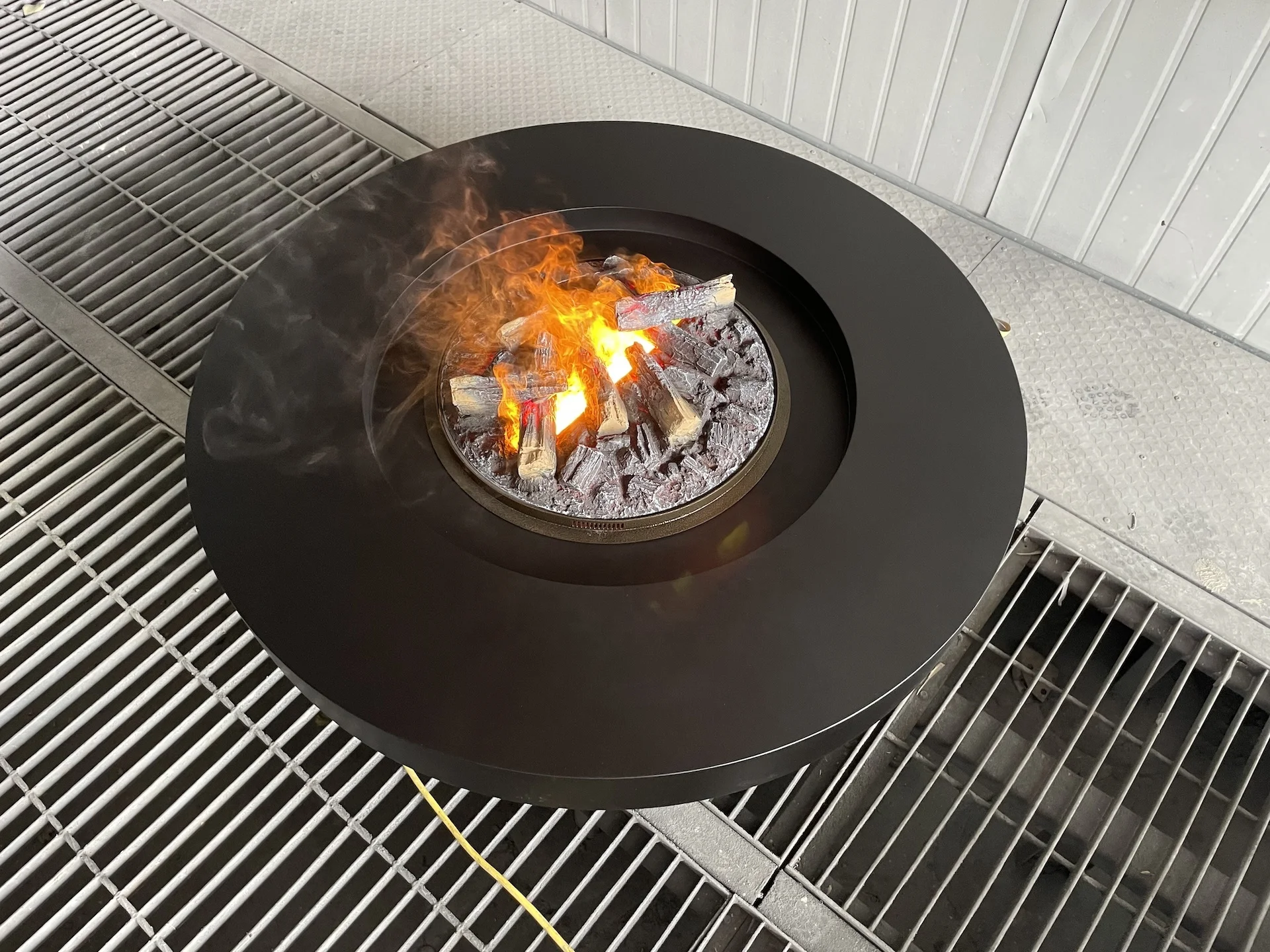 100cm Dia Round Shape Vapor Fireplace Steam Fireplace Water Fireplace for Indoor Use Fire Pit Style