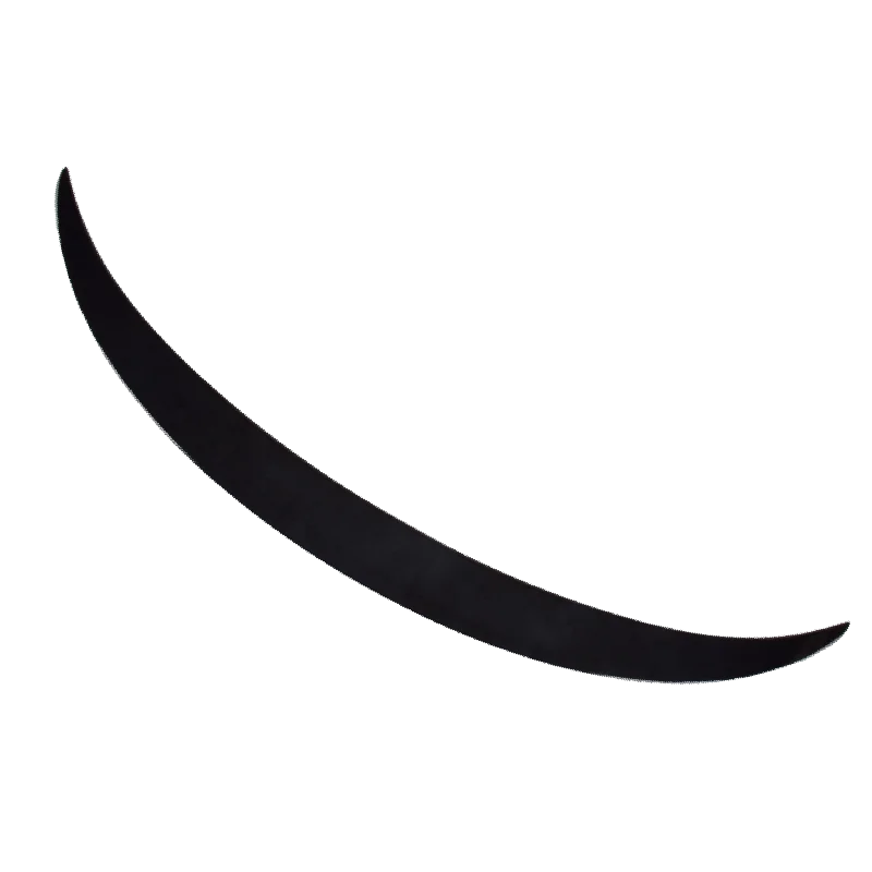 FOR 13-20  BENZ C117 W117 4DR CLA AMG STYLE GLOSS BLACK TRUNK LIP SPOILER