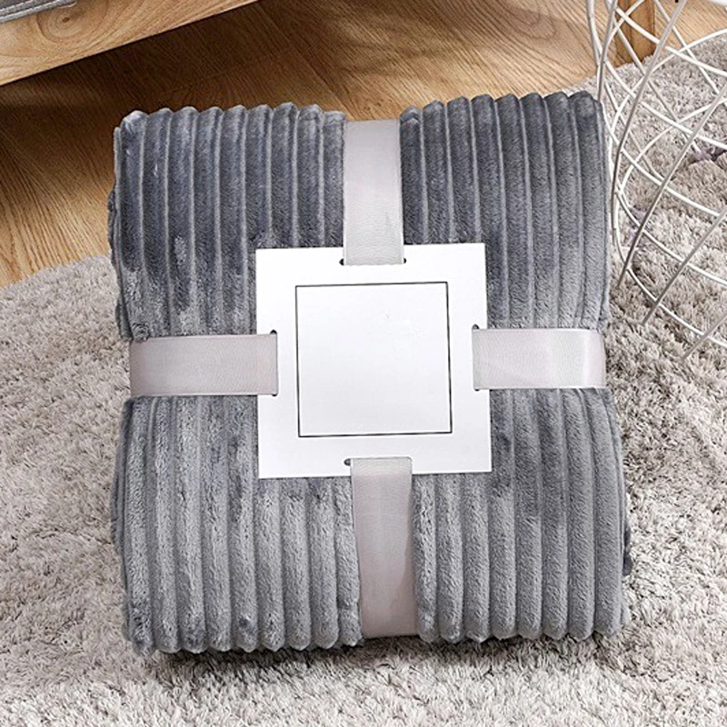 Amity Custom Size Easy Care Super Soft Flannel Fleece Blanket Kids Warm Throw Blankets For Home Decor