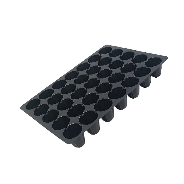Aiermei dark hydroponic PS Flower Vegetables Ground-level farming horizontal planting Seedling Trays Bean seedling  STR035-2