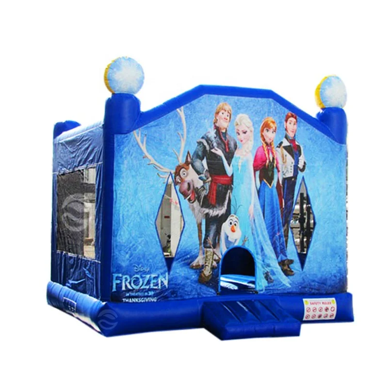 
 Замороженный надувной батут замок бассейн надувной casttle надувной дом с насосом  