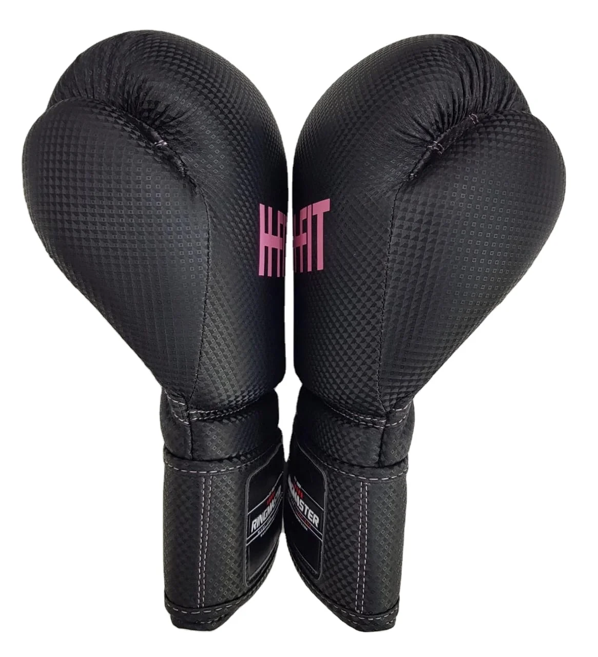 Черные матовые карбониевые Боксерские перчатки для мужчин и женщин тренировочные MMA Muay Thai высококачественные пробивки грубой сумки