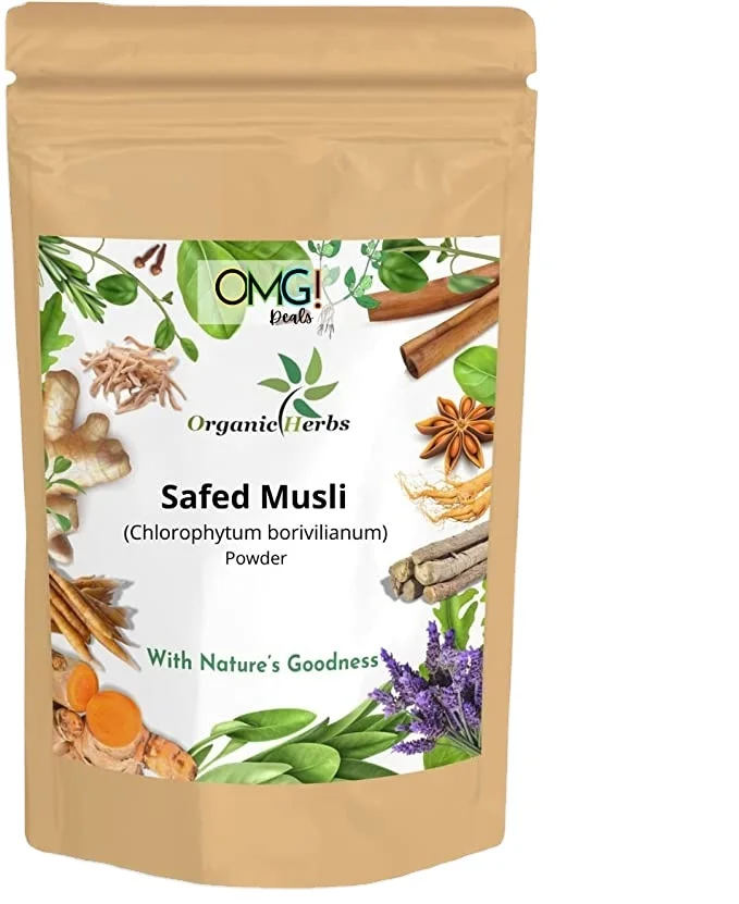BEST WHOLESALE PRICE SAFED MUSALI AYURVEDIC ROOTS POWDER