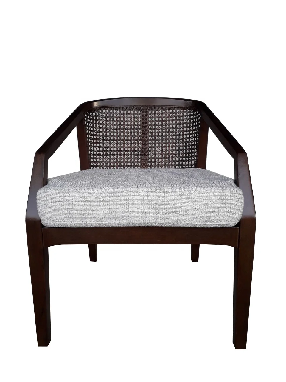 Vietnam Manufacturer Custom Design Low MOQ Solid Wood Rattan Chaise Lounge Chairs