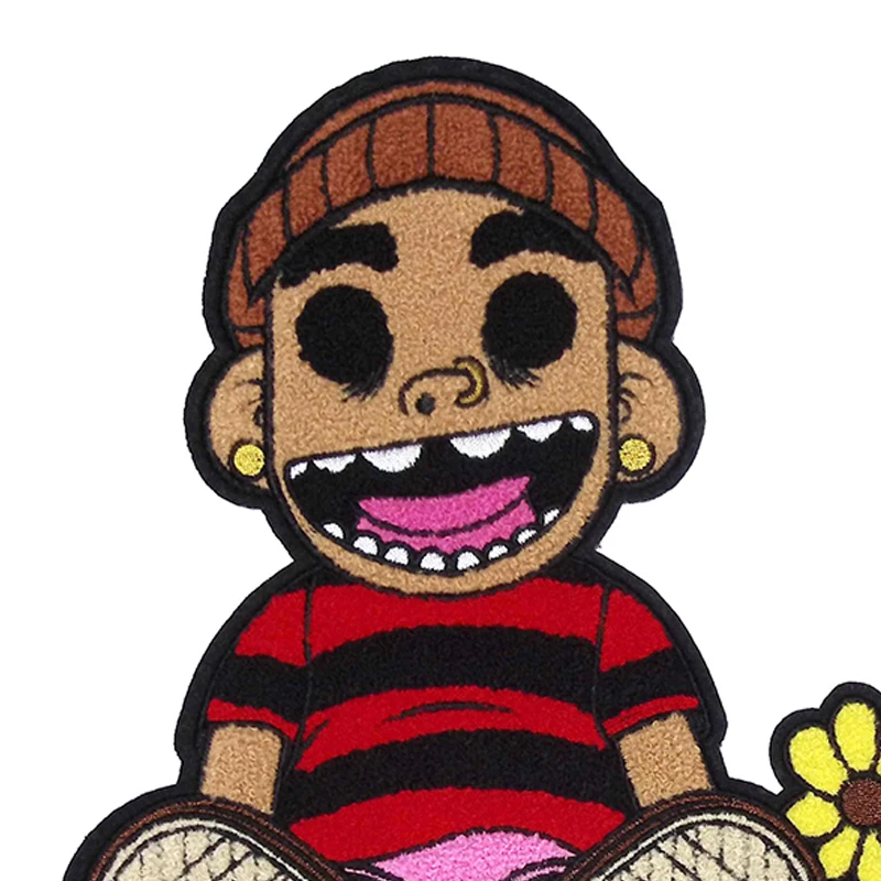 Best Quality Embroidery Patches animal  Thermocollant Vetement Iron On Clothing Patch