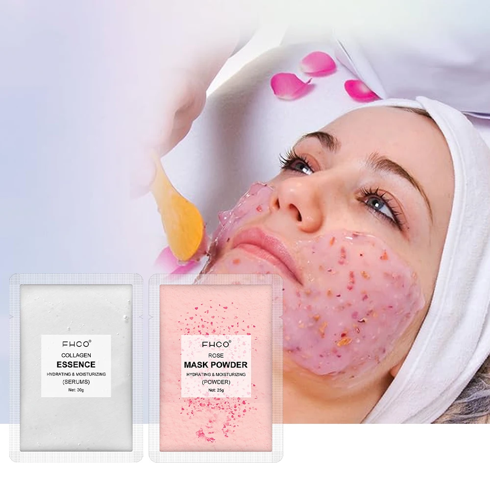 3000pcs Custom Anti Acne Oil Control Camellia Powder Face Mask Private Label Natural Organic Camellia Face Peeling Clay Mask