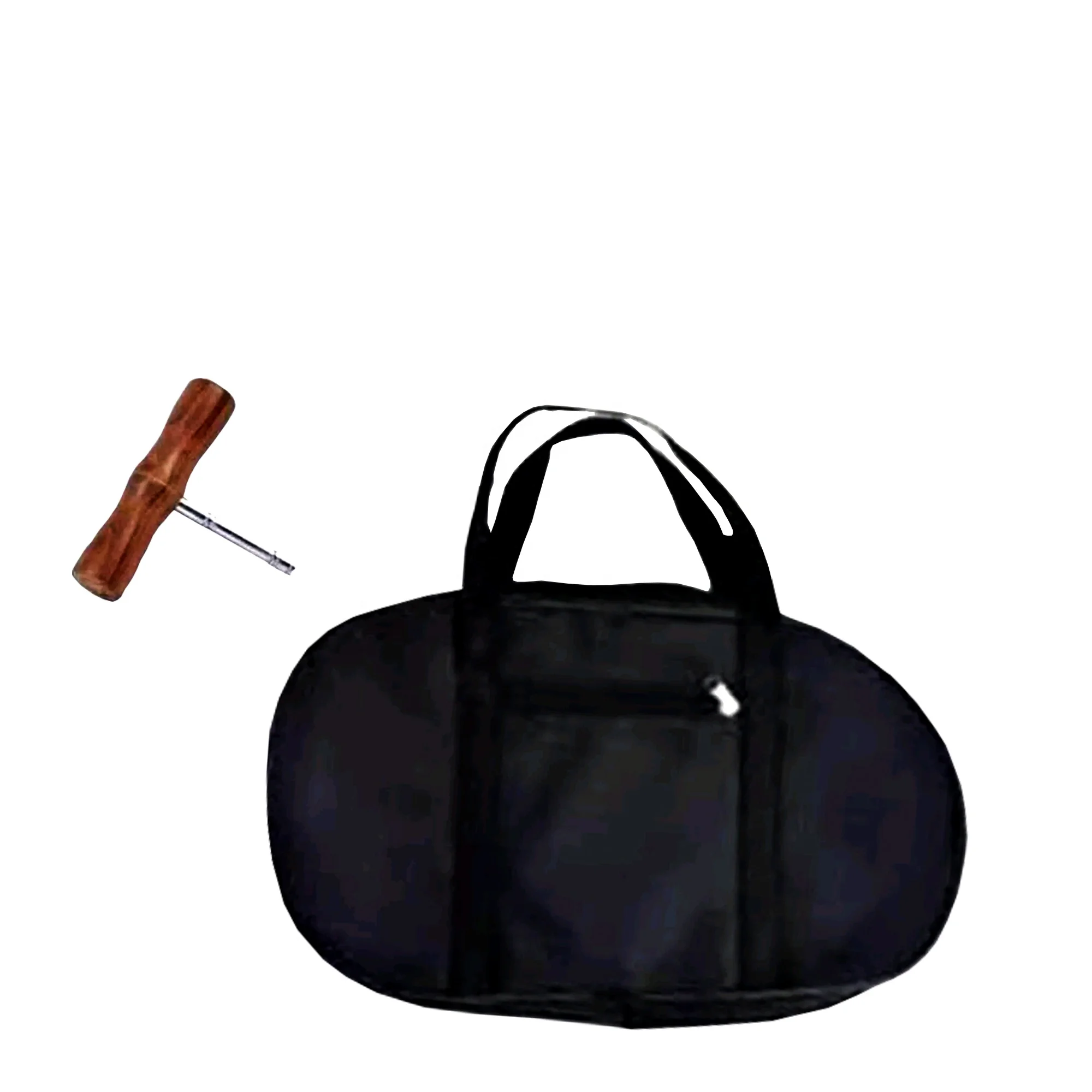 Wholesale classical Apollo style lyre harp 8 strings instrument solid wooden Lyres Harp for sale with wrench and bag