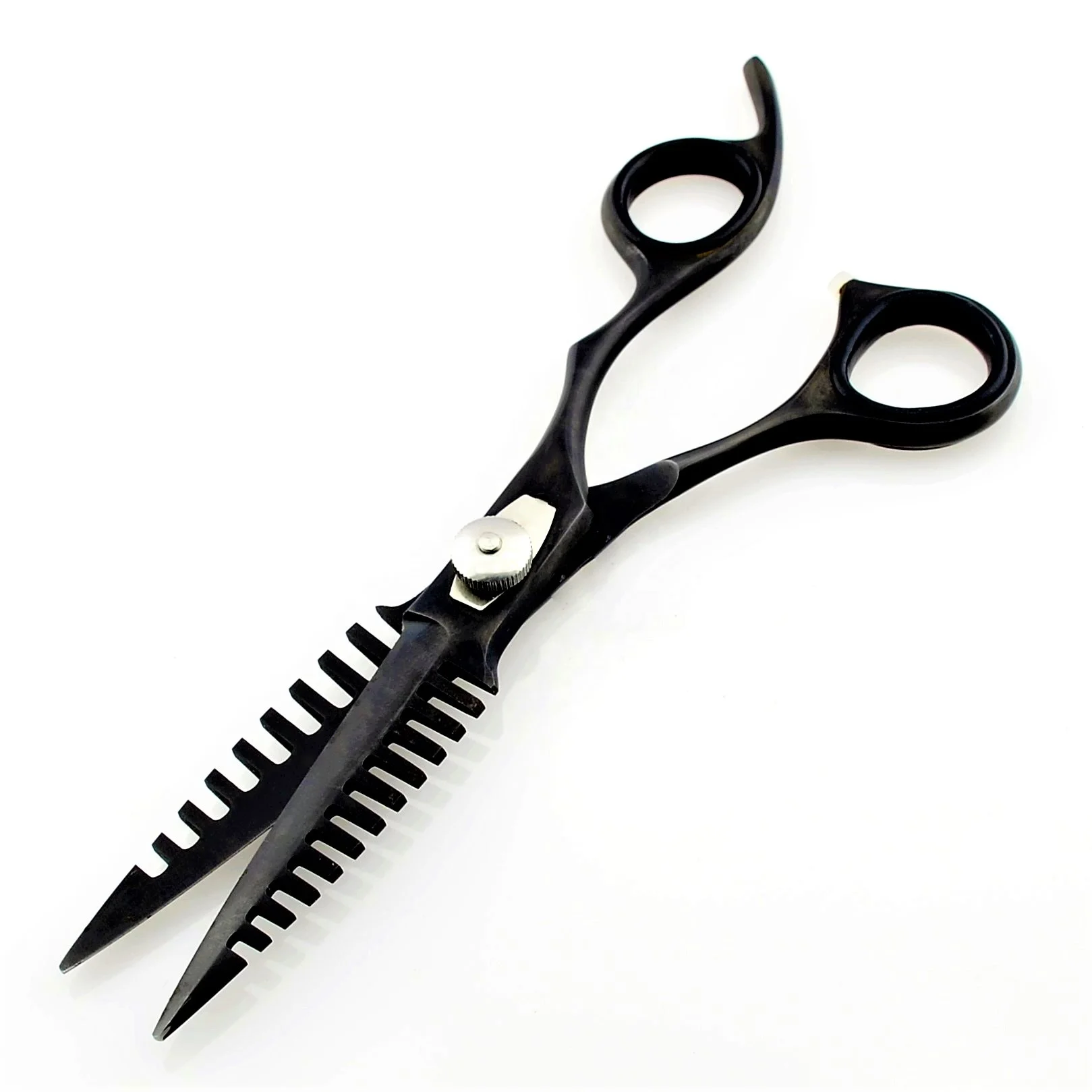 KOUNAIN Handmade Professional Shark Blade Razor Superior Quality Stainless Steel Barber Scissors Hair Cutting and Beauty Shears