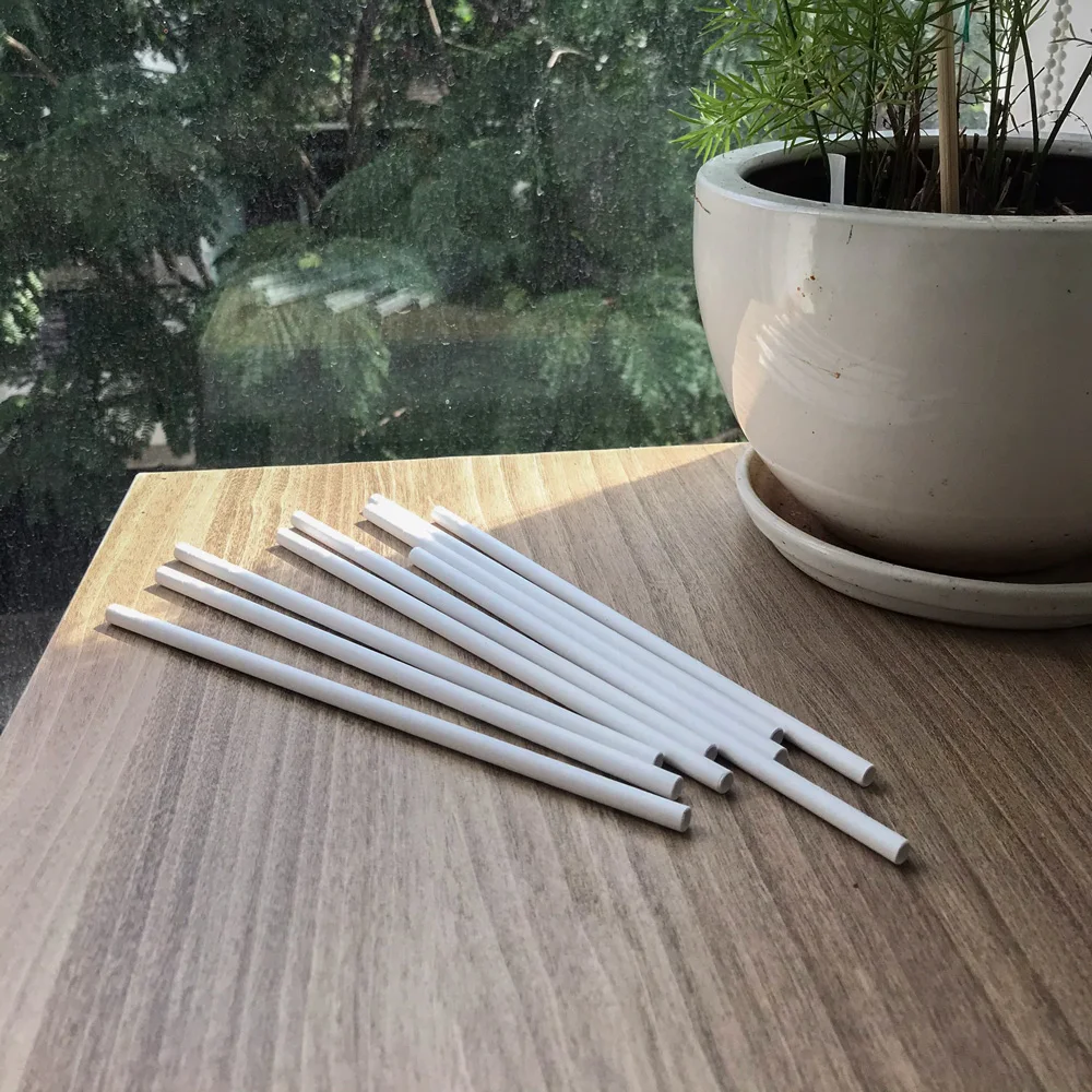 2023 Paper Straws Paper Straw Food Grade Paper Straws white Disposable Eco-friendly Biodegradable Coffee Bio Composite