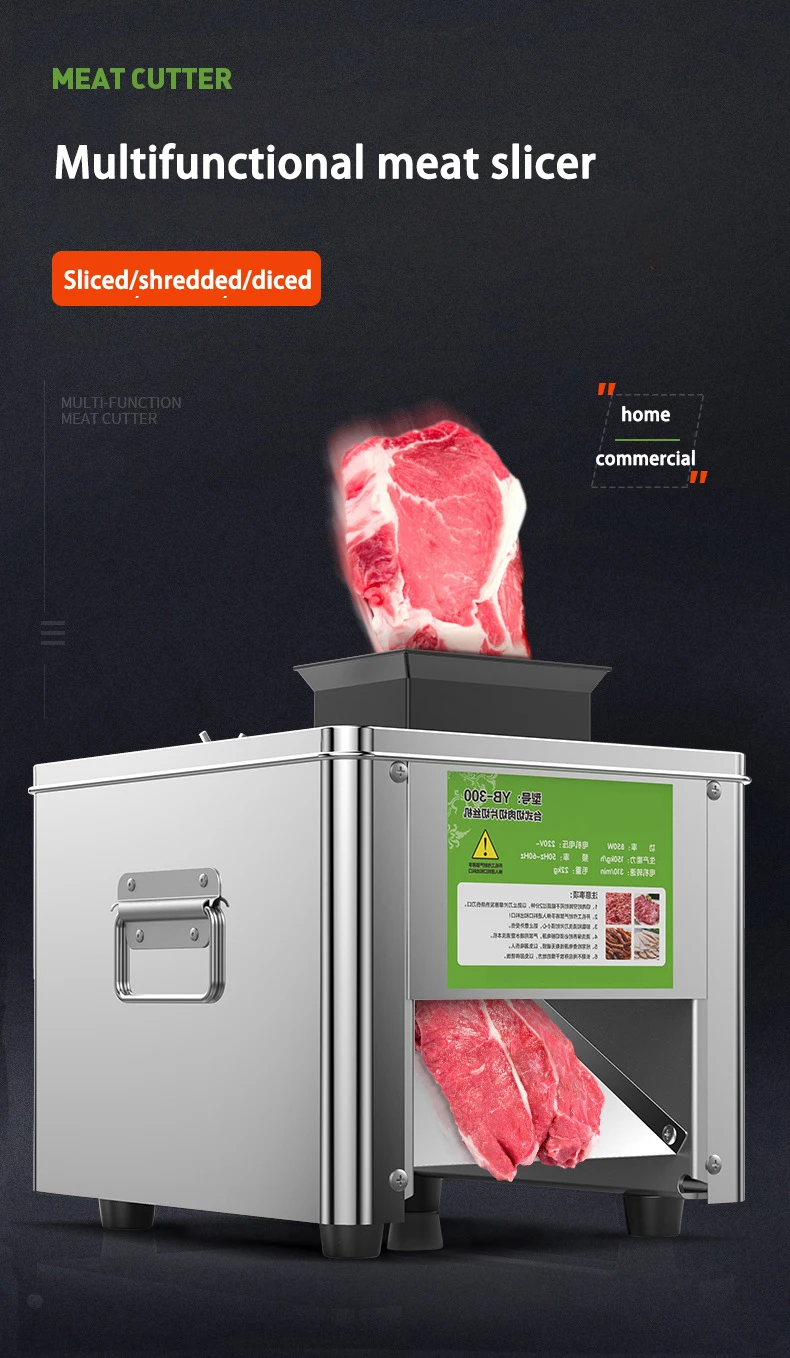 Automatic Mixing Machine Stainless Steel Meat Bowl Cutter Stand Meat Cutter Machine Meat Slice Cutter Machine