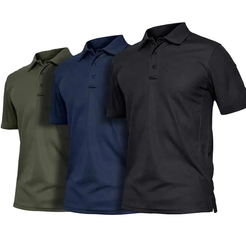 Top Selling Design Custom Logo Solid Color Breathable Polo Shirt Customized Polo T Shirts