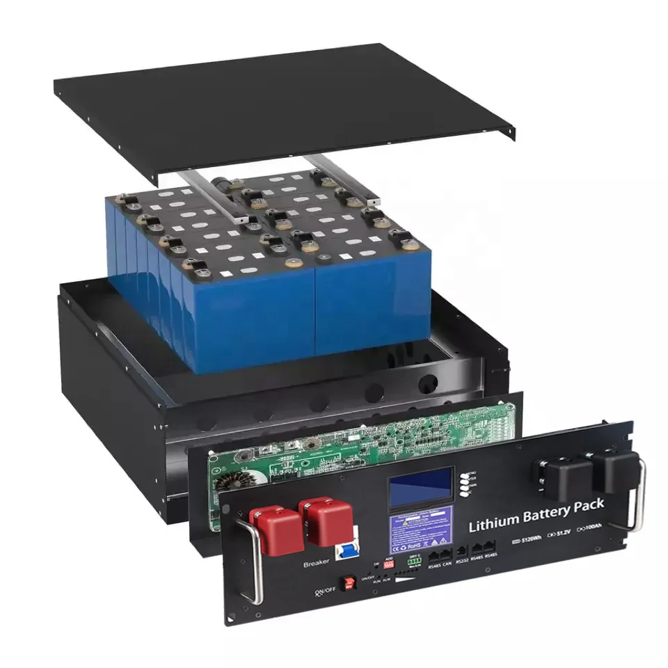 lifepo lithium 51.2v 24v 48v 40ah 100ah 400ah 500ah 200ah 300ah lithium battery module Solar Storage lifepo4 Rack mount Battery