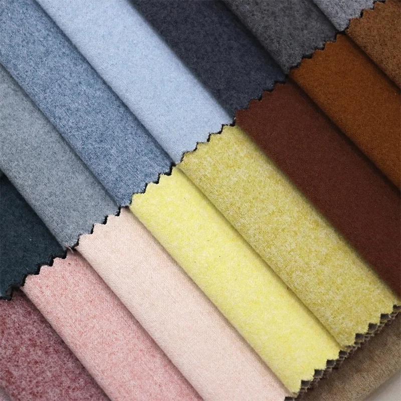 2305A Design Korea Custom Snowflake Cashmere Pattern Stretch 360gsm 142cm Velvet Fabric for Sofa Pillows Cushion Cover