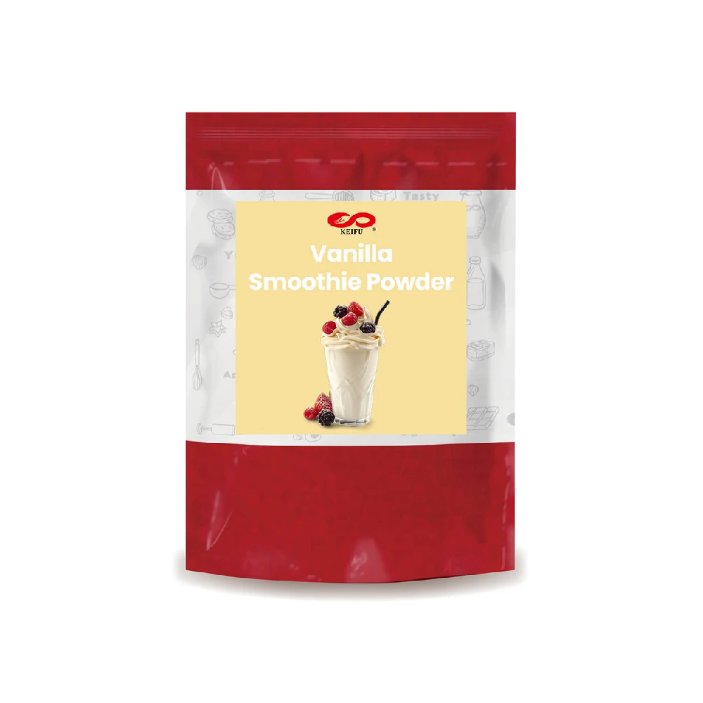 Порошок ванильного смузи KEIFU - Taiwan для коктейлей и пузырчатого чая 1 кг