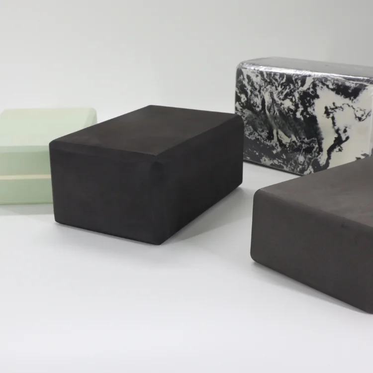 Customizable color pink pattern camouflage eco packaging yoga block