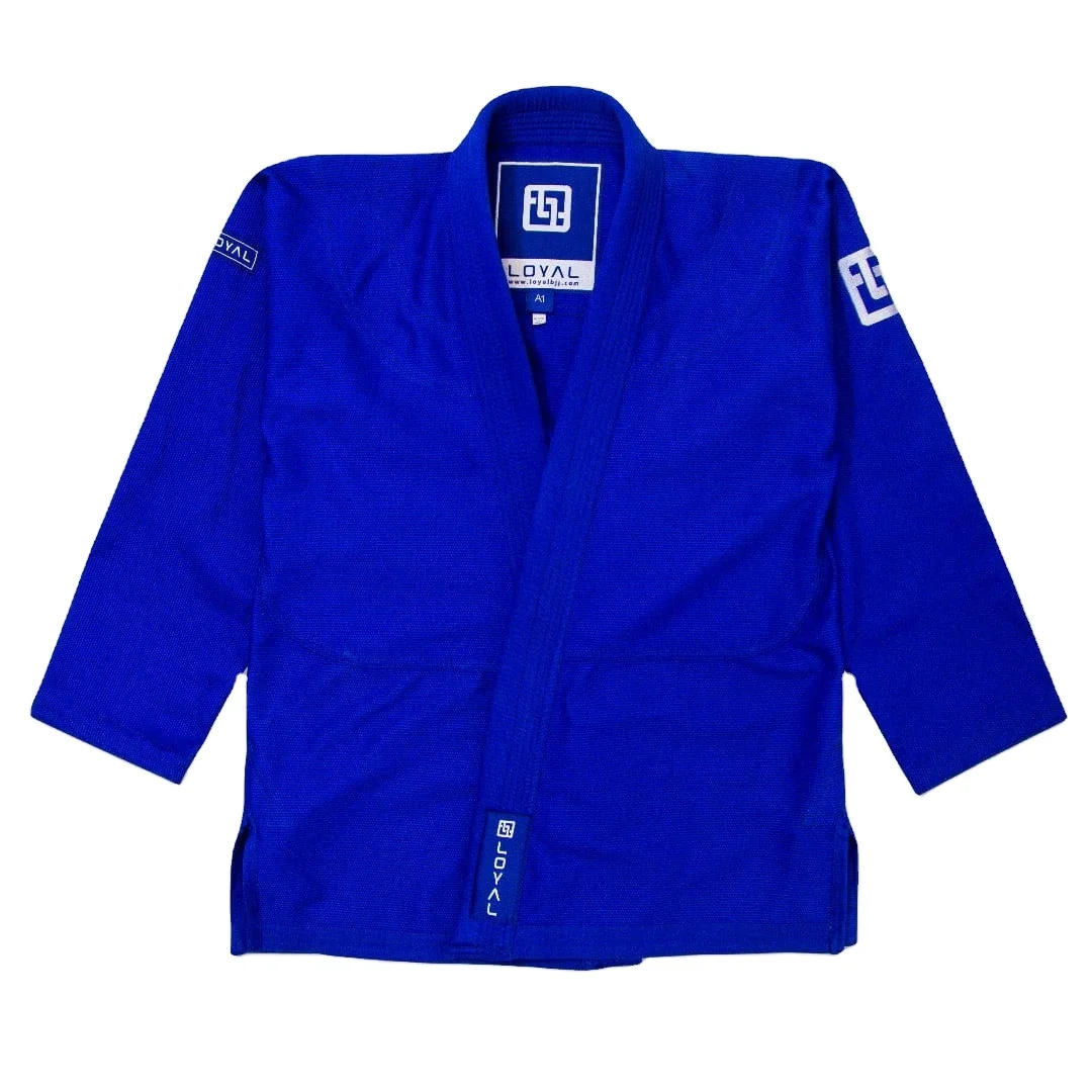 Premium Quality Professional Plain Jiu Jitsu Gi / BJJ Kimono / BJJ Gis Custom BJJ Gi Blue for Men Brazilian Jiu Jitsu Uniform