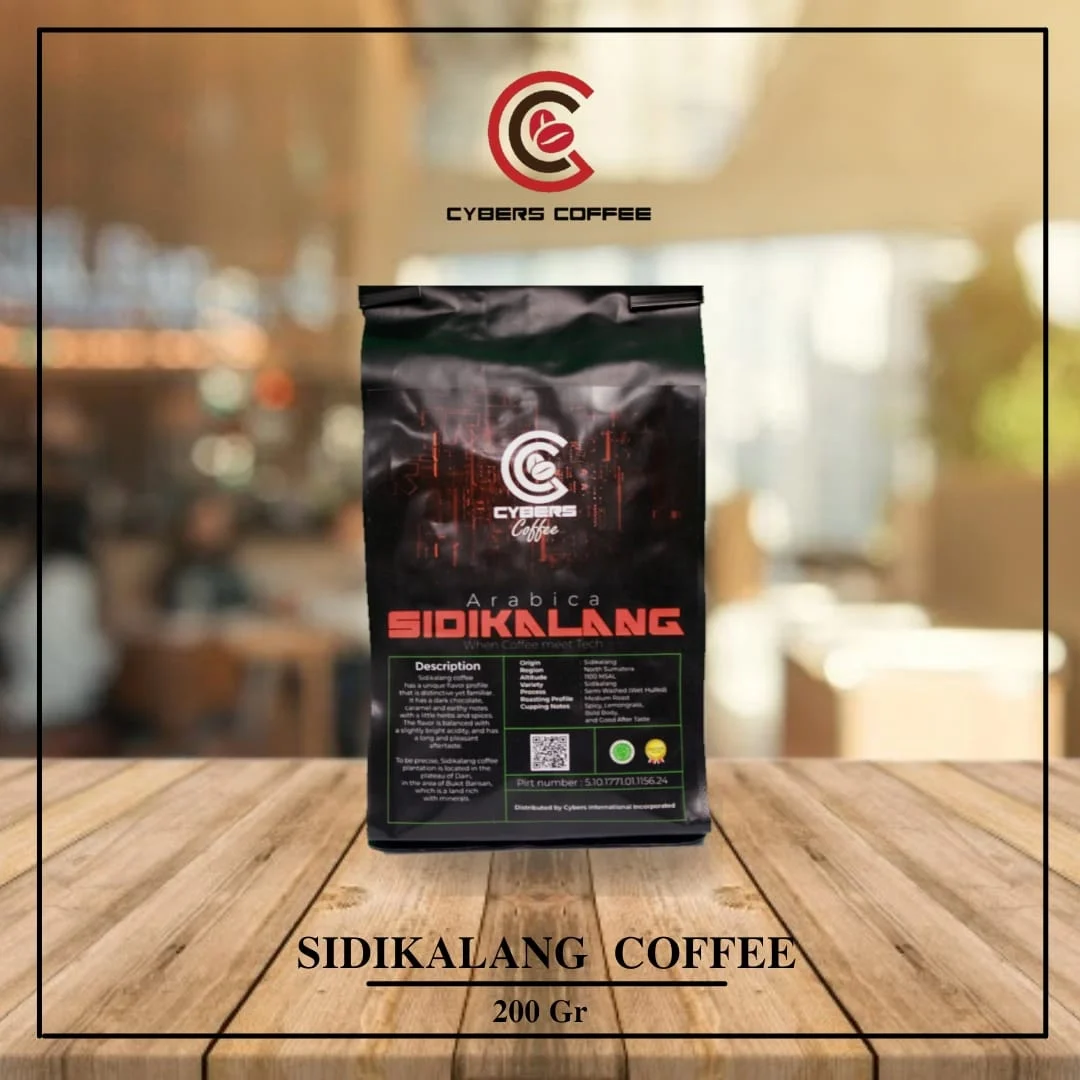 Arabica Sidikalang Indonesian Coffee Packing 200 Gr