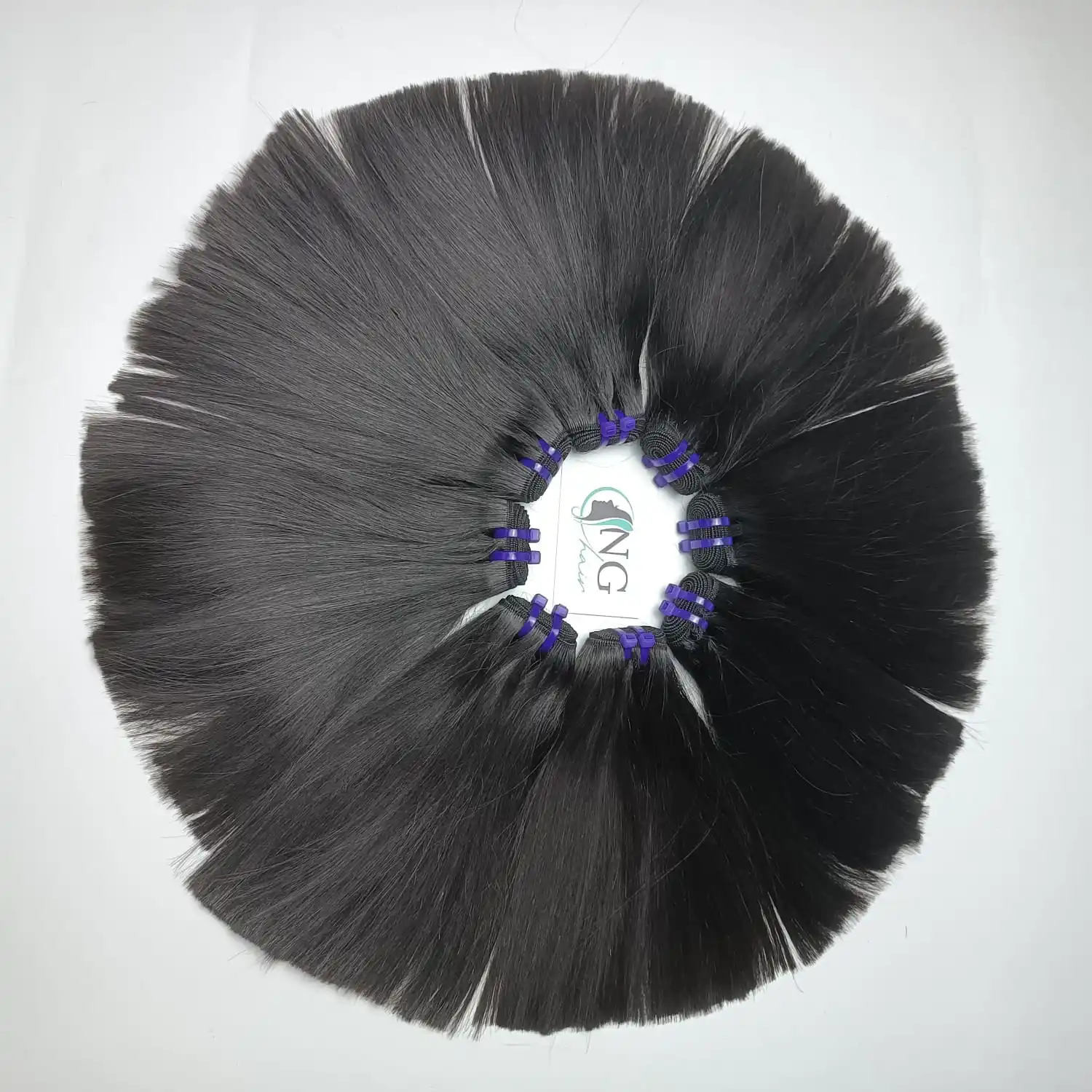 2024 Double Drawn Machine Double Weft Straight Weft Hair Extensions Manufacturer-Made from Vietnamese Human Hair Vietnam