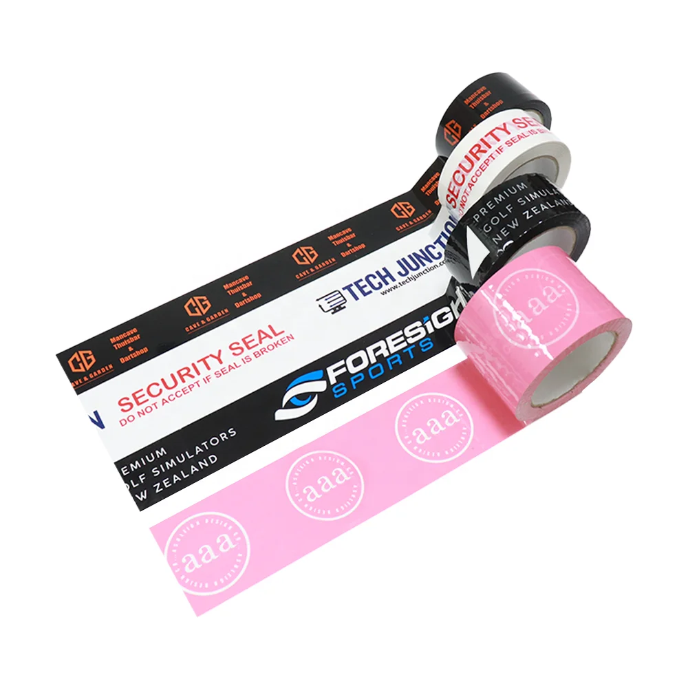 Custom Adhesive Branded Shipping Tape Custom Logo Bopp Packing Tape Custom Tape for Packaging