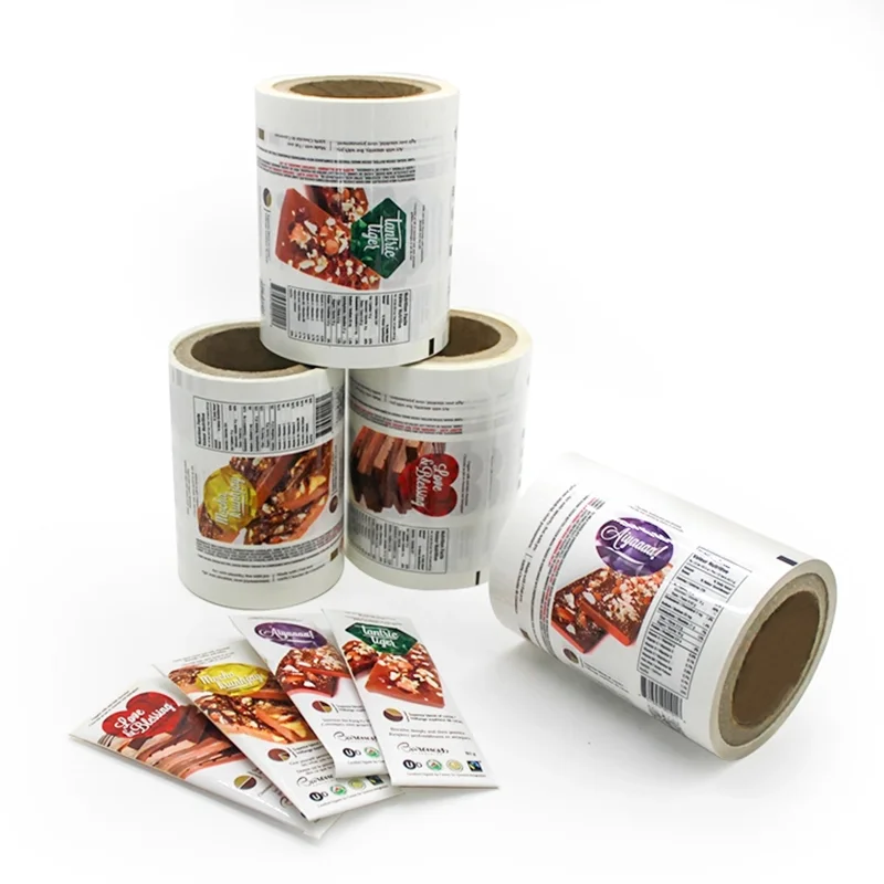 Food Grade Bopp CPP PE Laminating Film Roll Flexible Packaging Printed Customized Moisture Proof Plastic Laminated Film
