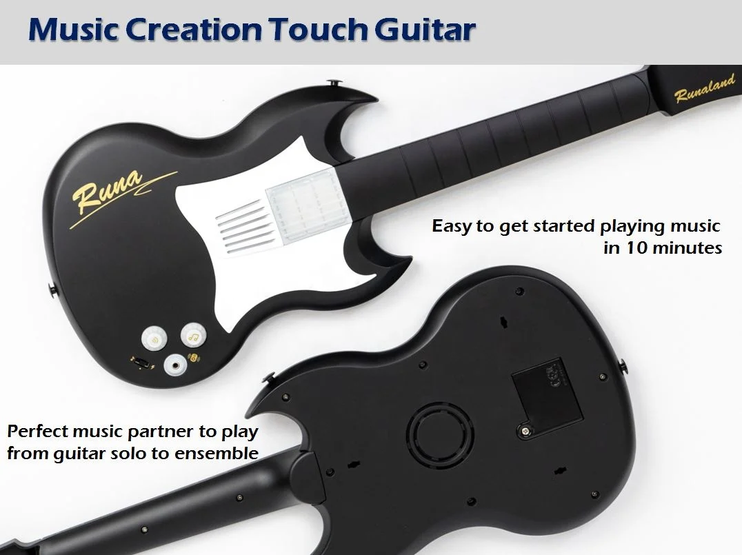 2024 new Rock electronic guitar portable chords Guitar toy for beginner