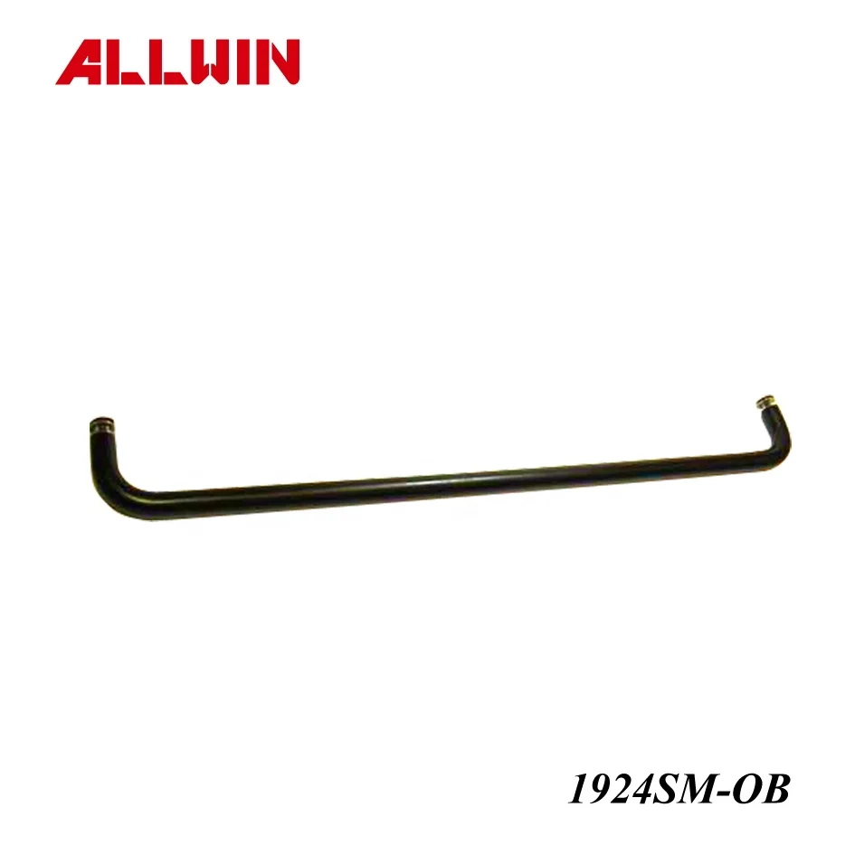 Single Brass Glass Shower Door Handle Wall Mounted Bathroom Towel Bar Rack Holder