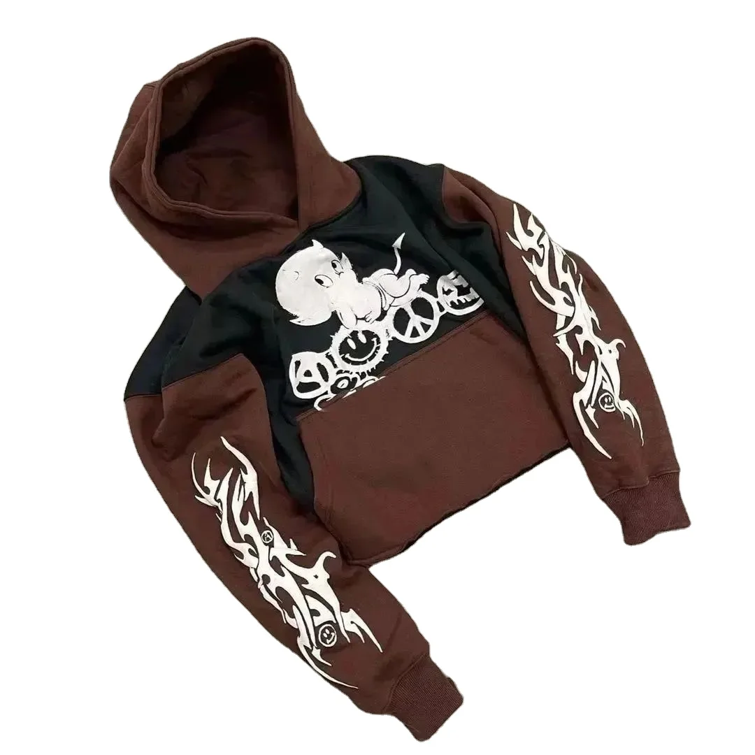 Best Selling Men Hoodies Heavyweight High Quality Unisex Oversize 100% Cotton French Terry Cotton Knitted Hoodie Men