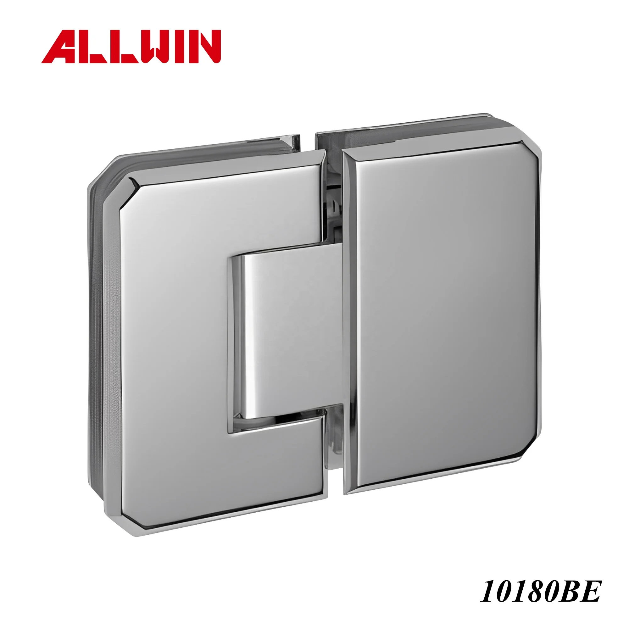 304 Stainless Steel 180 Degree Adjustable Glass Door Hinge
